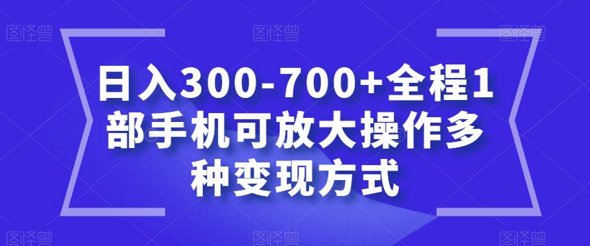 图片[1]-聊天赚钱新玩法，1部手机可实现多种变现方式，日入300-700+【教程】-阿灿说钱