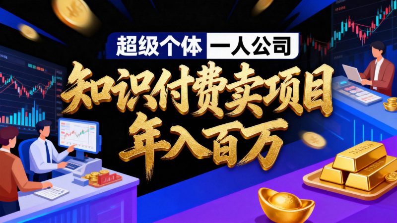 2026年“超级个体一人公司”私域卖项目年入百万，个人IP-精准引流-项目包装-转化成交 -1